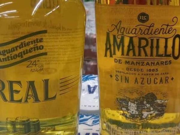 Aguardiente Amarillo y Real