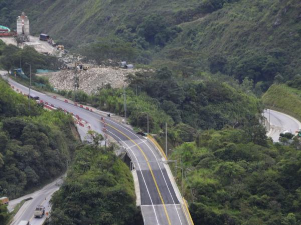 Vía a Villavicencio.