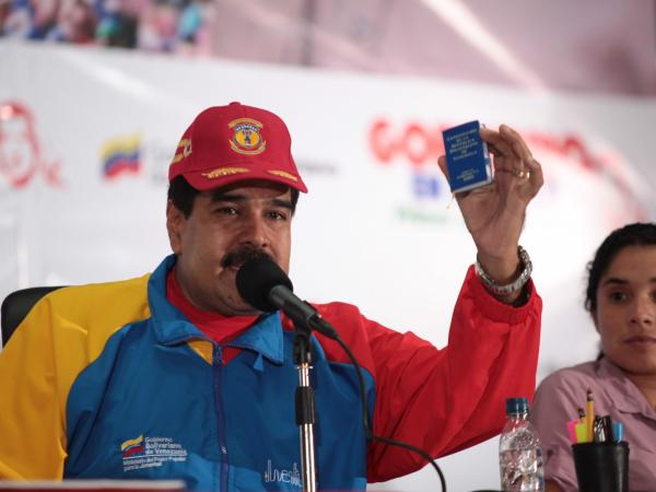 Nicolás Maduro, presidente de Venezuela.