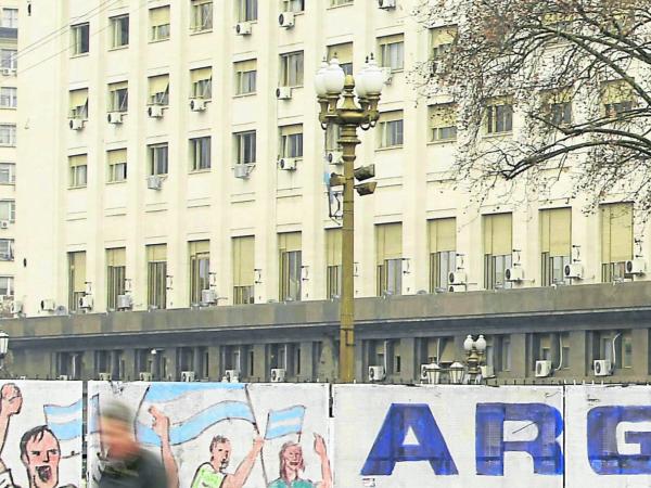 Sede del Ministerio de Economía de Argentina.