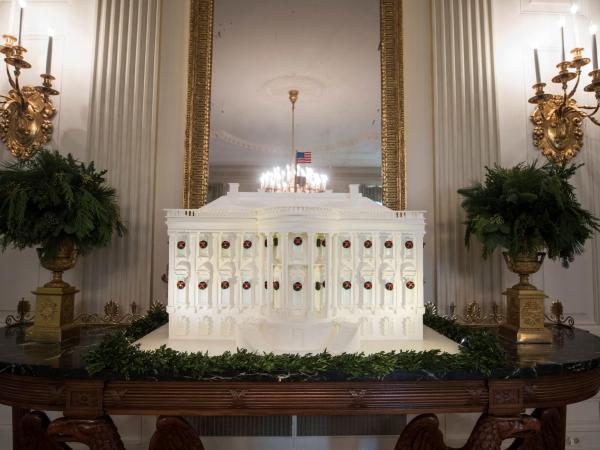 Decoración de navidad de la Casa Blanca