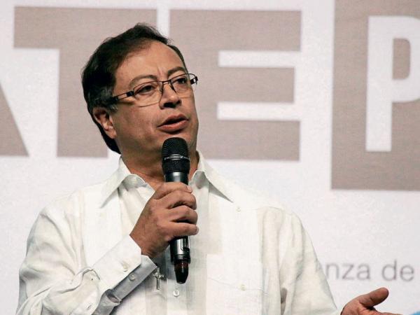 Gustavo Petro, candidato a la presidencia por el movimiento Colombia Humana