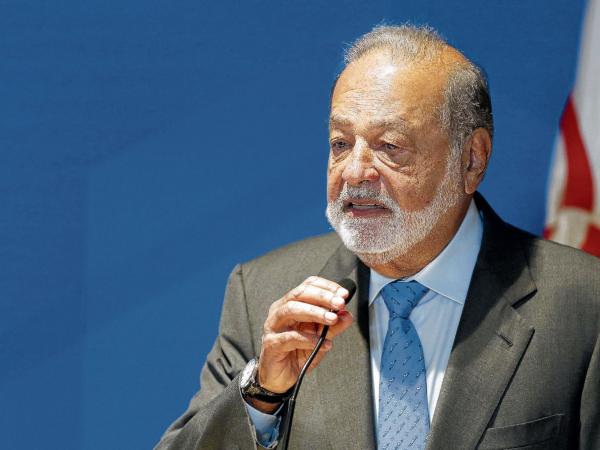 67.100 millones de dólares es la fortuna, según Forbes, del empresario Carlos Slim.