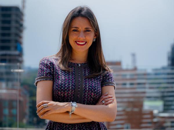 María Fernanda Quiñones, presidenta de la CCE.