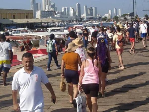 Turistas en Cartagena