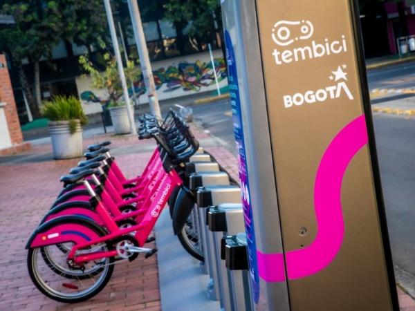 Bicicletas compartidas en Bogotá