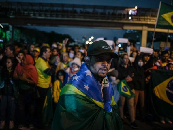 Protestas en Brasil