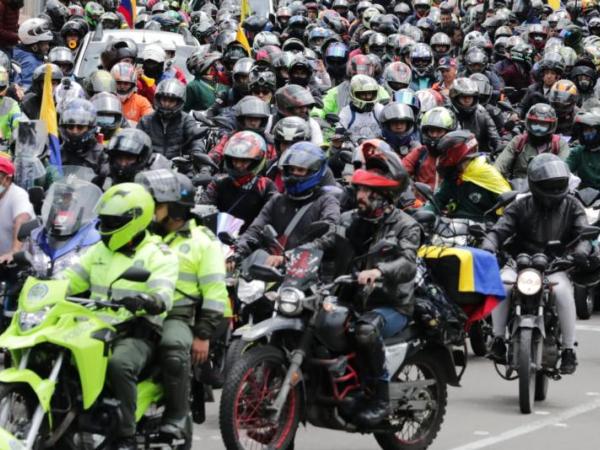 Motos en Bogotá