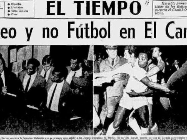 Expulsión de Pelé en Colombia