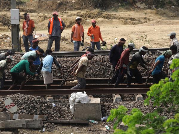 Accidente de tren en India