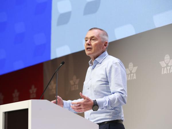 Willie Walsh, presidente de la IATA