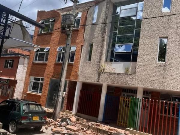 Daños en el municipio de Guayabetal