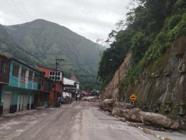 Vía Bogotá - Villavicencio