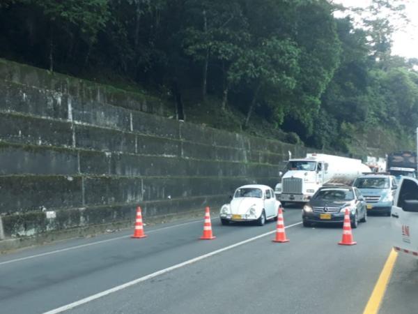 Zona del accidente