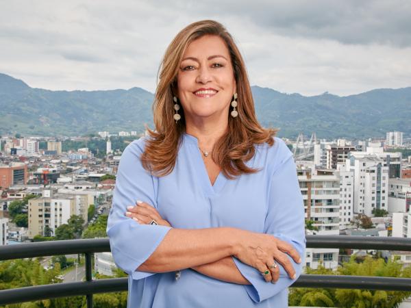 Liliana Restrepo -  fundadora y presidente de Frisby S.A