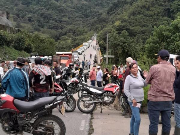 Bloqueos Hidroituango