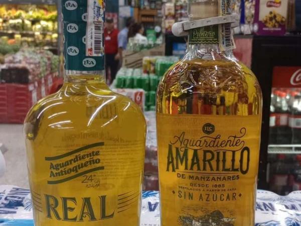 Aguardiente Amarillo y Real