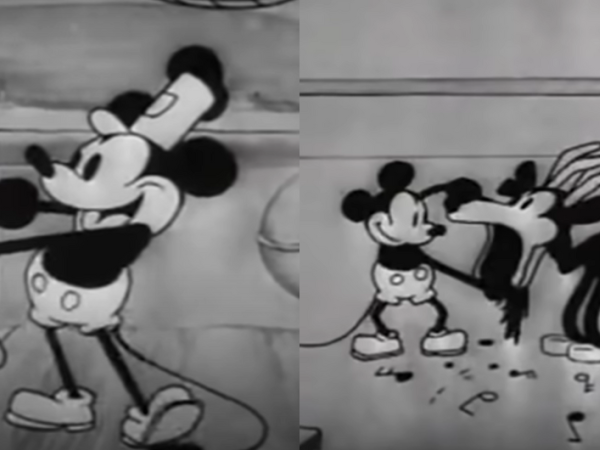 Primera versión de 'Mickey Mouse'