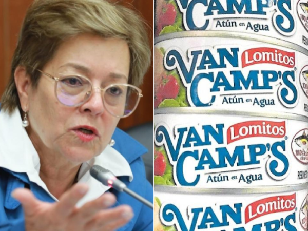 Ministra de Trabajo, Gloria Inés Ramírez / marca de atún Van Camp's