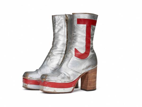 Botas de plataforma de Elton John