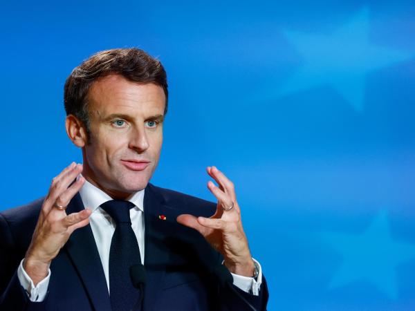 Emmanuel Macron, presidente de Francia