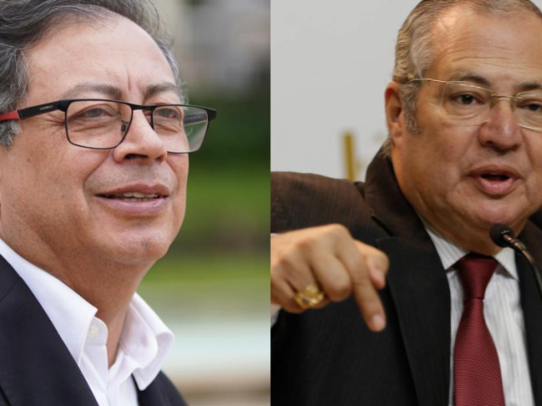 Gustavo Petro e Iván Name