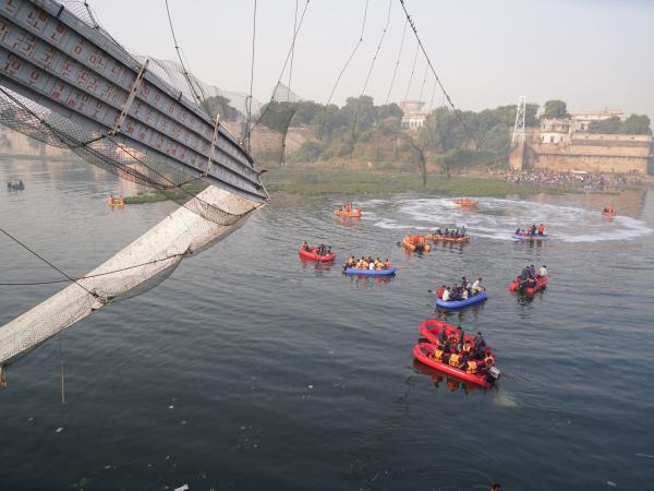 Colapso del puente Morbi