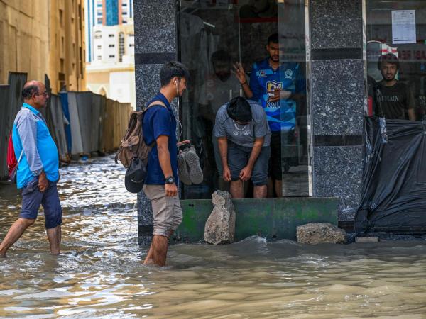 Lluvias en Medio Oriente