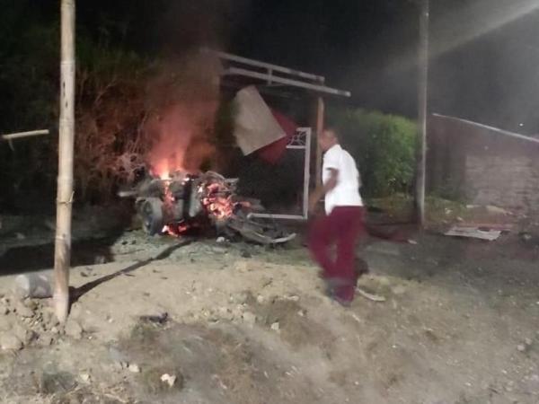 Explosión de carrobomba en Miranda, Cauca.