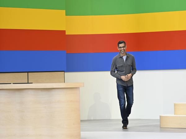 Sundar Pichai, CEO de Alphabet y Google