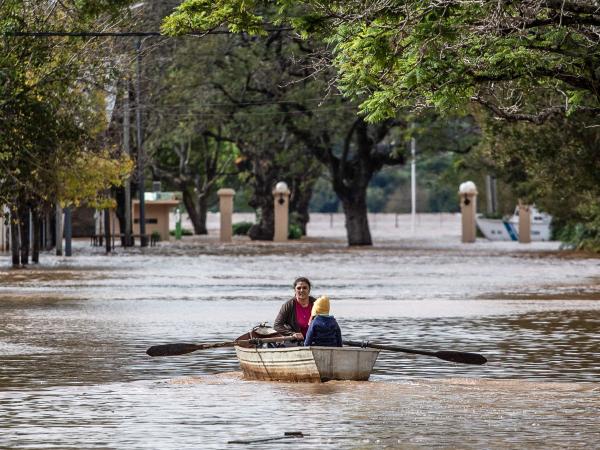 Inundaciones en Brasil