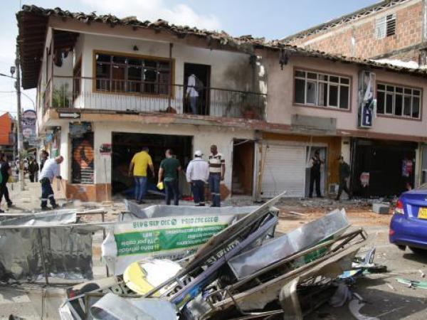 Ataque con moto bomba en Jamundí