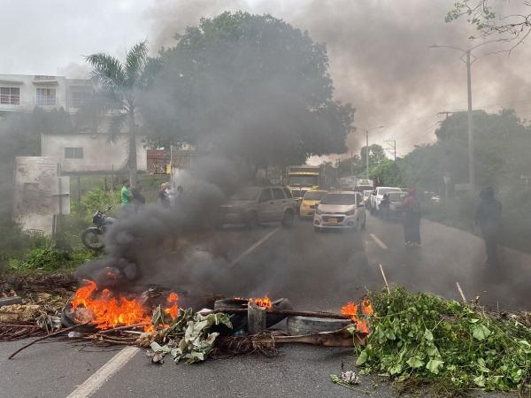 Bloqueos en las vías