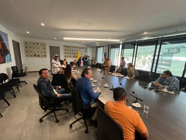 Reunión Huelga en Mintrabajo