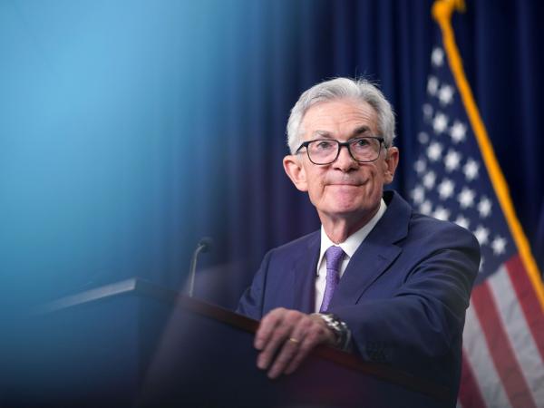 Jerome Powell, presidente de la FED