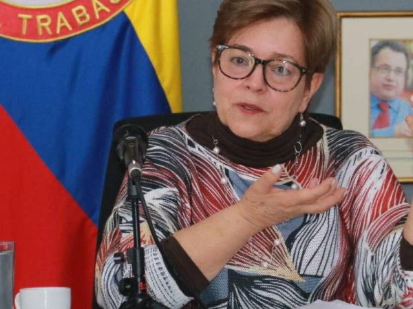 Gloria Inés Ramírez, ministra del Trabajo