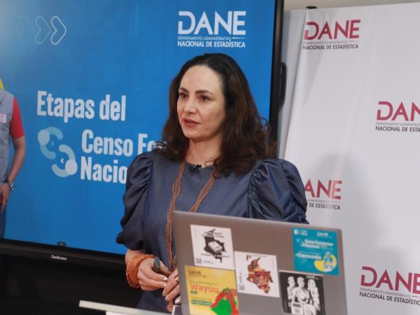 Piedad Urdinola, directora del Dane.