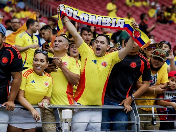 Hinchas colombianos