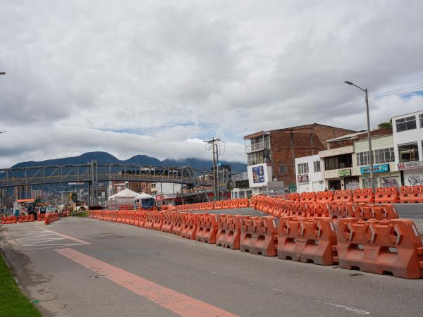 Obras del Metro de Bogotá