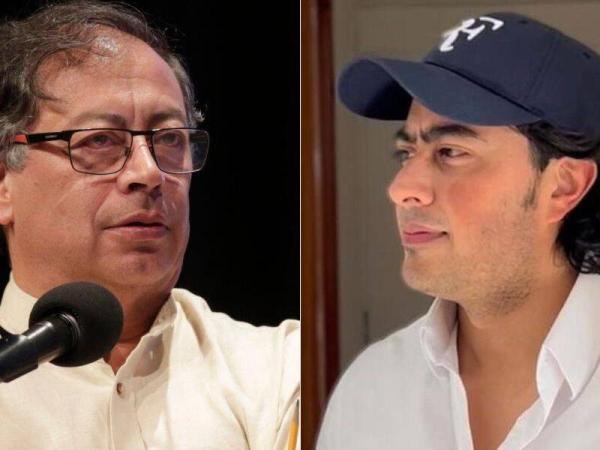 Gustavo Petro y Nicolás Petro