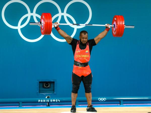 Yeison López, pesista colombiano