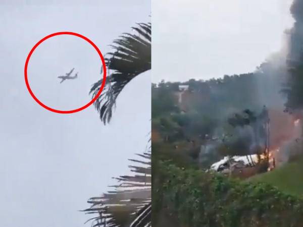 Tragedia aérea en Brasil