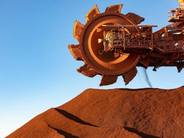 Operación de hierro de BHP en Australia