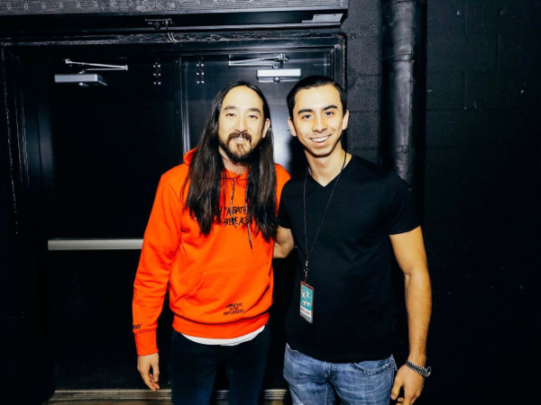 Steve Aoki y Miguel Ramirez