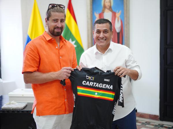 Peter Sagan en Cartagena