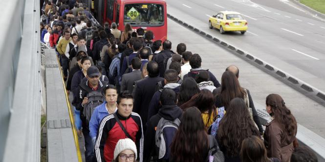 TransMilenio movilizó 6 % más, es decir, 1’859.289 de pasajeros.