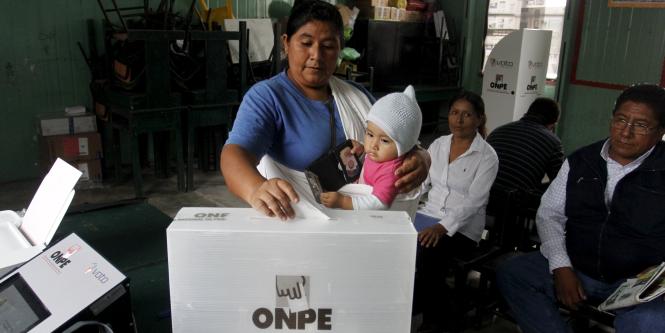 Votaciones en Perú