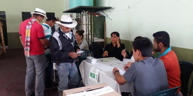 Votación en Cajamarca