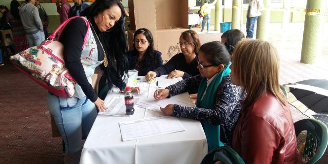 Votación en Cajamarca