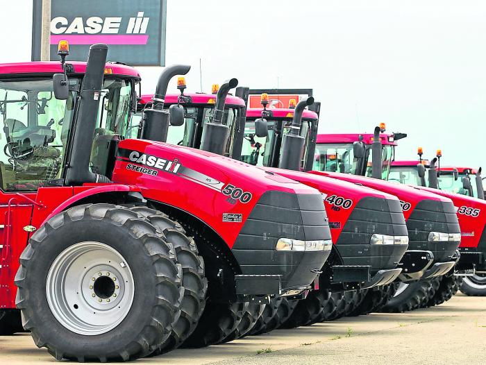 La compra de maquinaria agrícola también recibe subsidio.